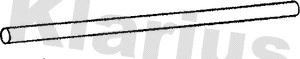 Tuyau d'échappement KLARIUS 130342