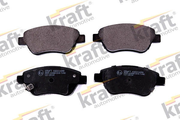 Kit de plaquettes de frein, frein à disque KRAFT AUTOMOTIVE 6001698