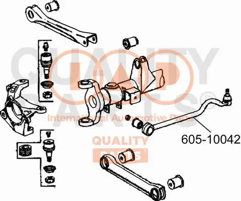 Barre de connexion IAP QUALITY PARTS 605-10042