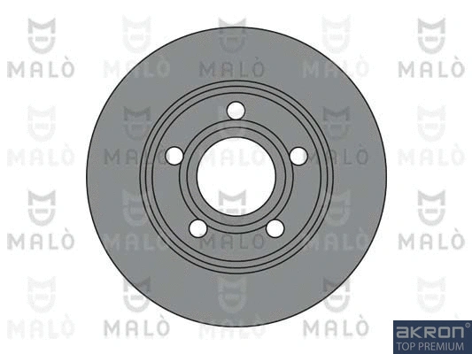 Disque de frein AKRON-MALÒ 1110241