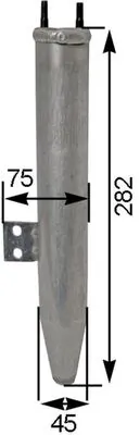 Filtre déshydratant, climatisation MAHLE AD 94 000S