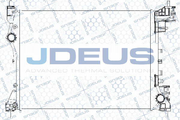 Radiateur, refroidissement du moteur JDEUS RA0000100