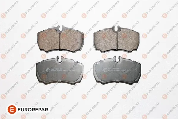 Kit de plaquettes de frein, frein à disque EUROREPAR 1617284180