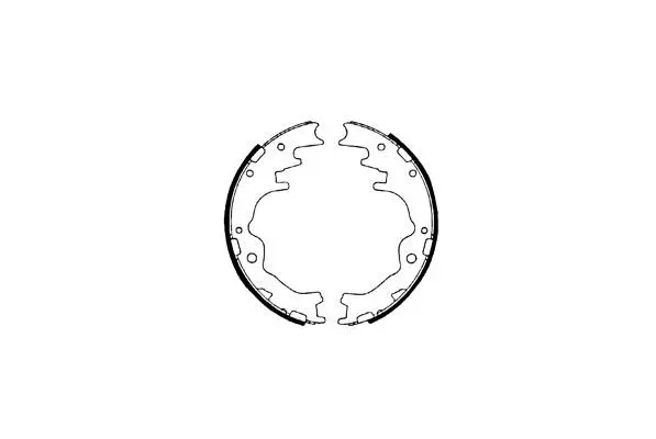 Jeu de mâchoires de frein E.T.F. 09-0469