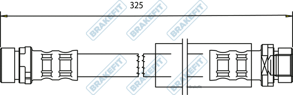 Flexible de frein APEC BHO4282