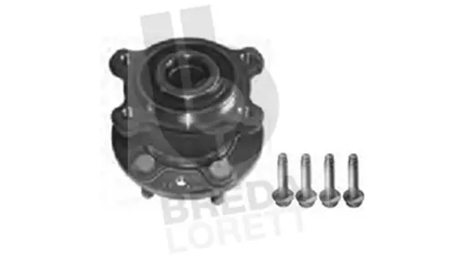Kit de roulements de roue BREDA LORETT KRT2979