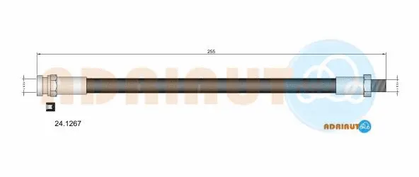 Flexible de frein ADRIAUTO 24.1267