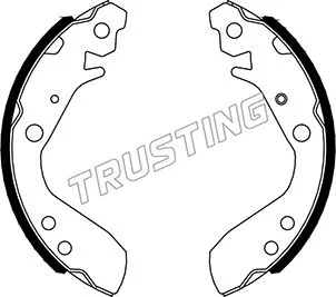 Jeu de mâchoires de frein TRUSTING 044.031