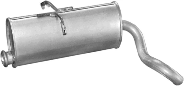Silencieux arrière POLMO 04.136