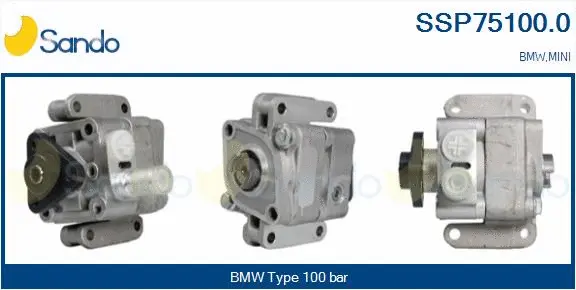 Pompe hydraulique, direction SANDO SSP75100.0