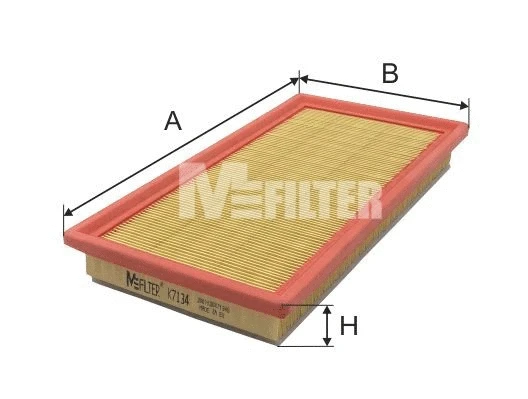 Filtre à air MFILTER K 7134