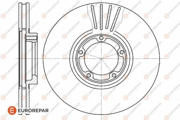 Disque de frein EUROREPAR 1618872780