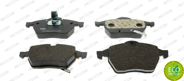 Kit de plaquettes de frein, frein à disque FERODO FDB1535