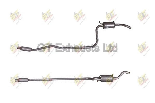 Silencieux central GT Exhausts GFE071
