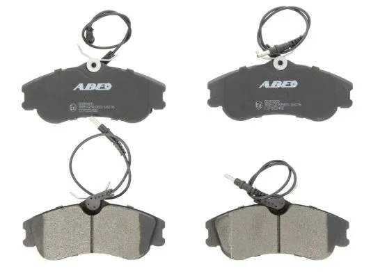 Kit de plaquettes de frein, frein à disque ABE C1P025ABE