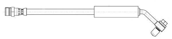 Flexible de frein CEF 515086