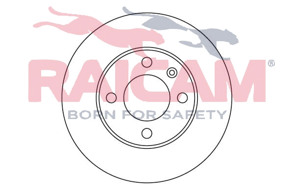 Disque de frein RAICAM RD00881