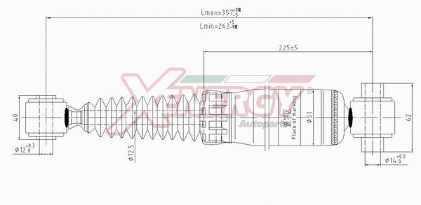 Amortisseur AP XENERGY X250341