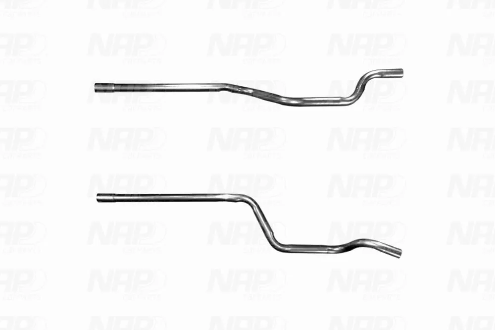 Tuyau d'échappement NAP carPARTS GmbH CAC10222