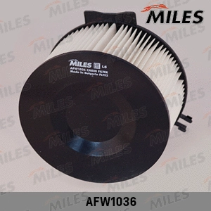 Filtre, air de l'habitacle MILES AFW1036