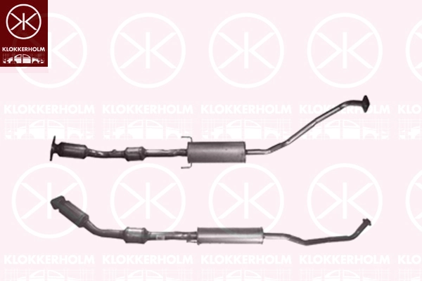 Catalyseur KLOKKERHOLM 81168602