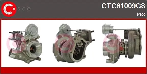 Turbocompresseur, suralimentation CASCO CTC61009GS