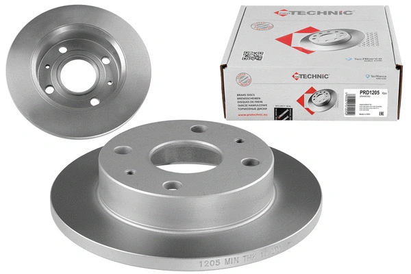 Disque de frein PROTECHNIC PRD1205