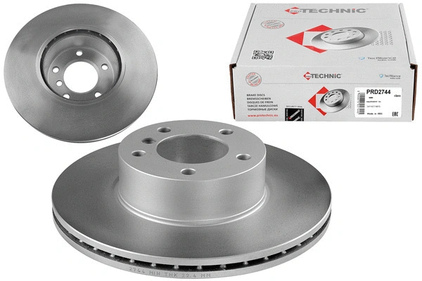 Disque de frein PROTECHNIC PRD2744