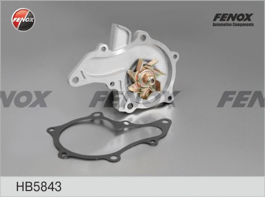 Pompe à eau, refroidissement du moteur FENOX HB5843