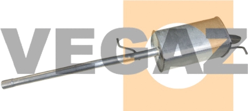 Silencieux arrière VEGAZ GmbH VS-543