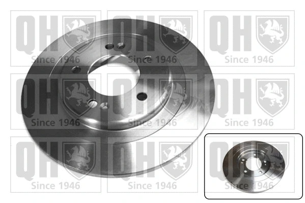 Disque de frein QUINTON HAZELL BDC6087