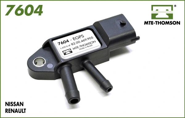 Capteur, pression des gaz échappement MTE-THOMSON 7604