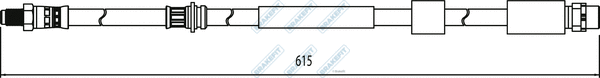 Flexible de frein APEC BHO4322