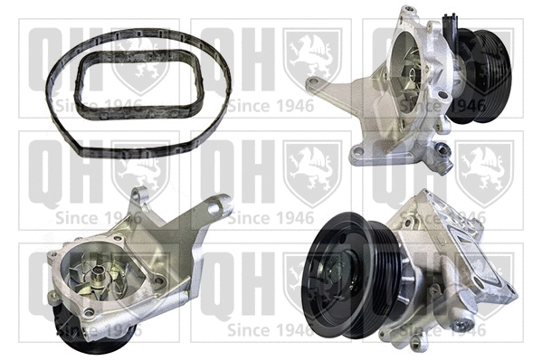 Pompe à eau, refroidissement du moteur QUINTON HAZELL QCP3987