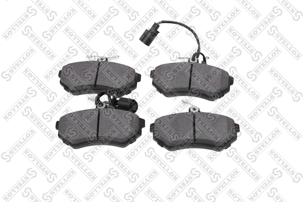 Kit de plaquettes de frein, frein à disque STELLOX 145 062B-SX