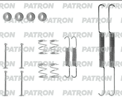 Kit d'accessoires, mâchoire de frein PATRON PSRK0226