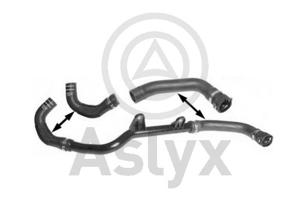 Durite de radiateur Aslyx AS-509655