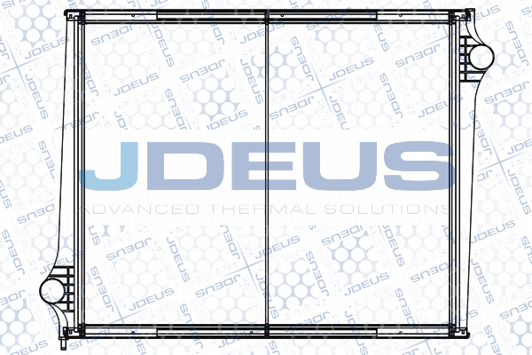 Radiateur, refroidissement du moteur JDEUS M-1410030