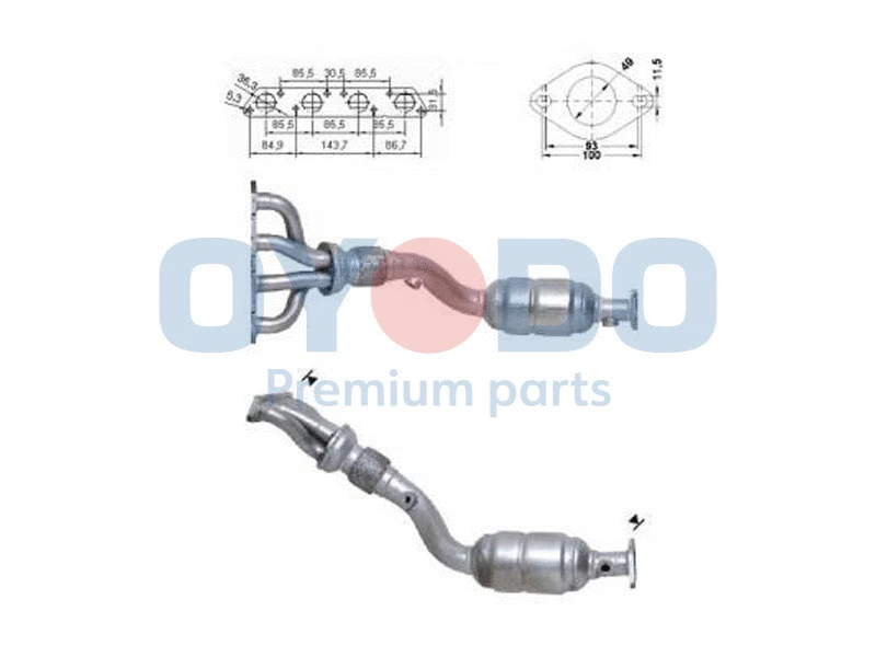 Catalyseur Oyodo 10N0047-OYO