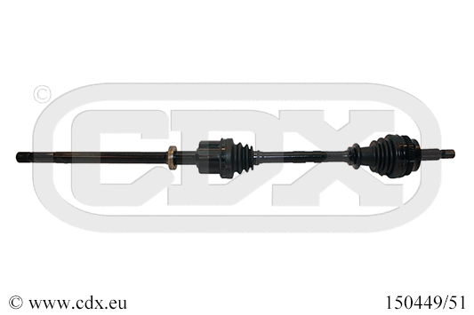 Arbre de transmission CDX 150449/51