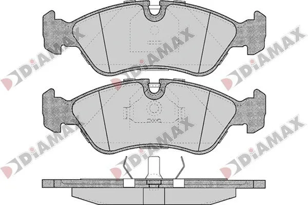 Kit de plaquettes de frein, frein à disque DIAMAX N09794