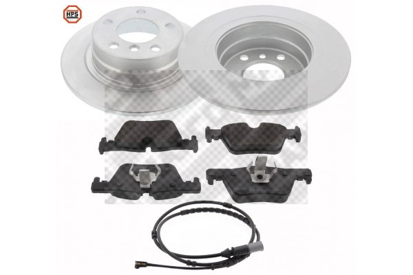 Kit de freins, frein à disques MAPCO 47767HPS