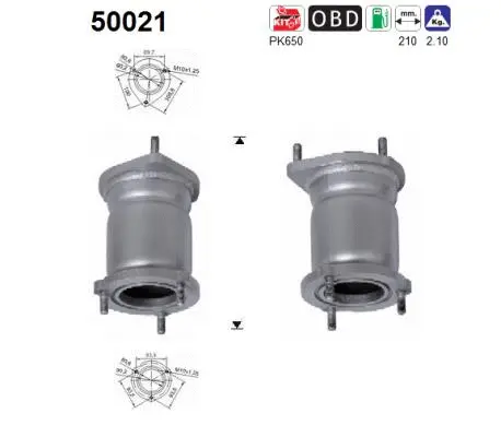 Catalyseur AS 50021