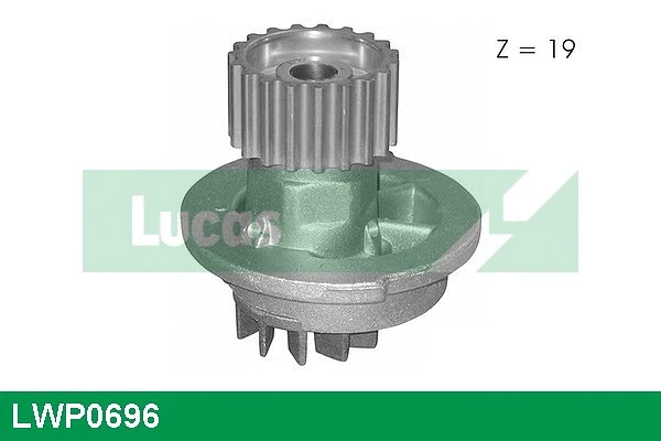 Pompe à eau, refroidissement du moteur LUCAS LWP0696