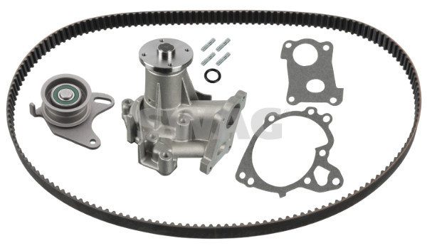 Pompe à eau + kit de courroie crantée SWAG 33 10 7671