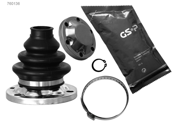 Jeu de joints-soufflets, arbre de commande GSP-BR 760136