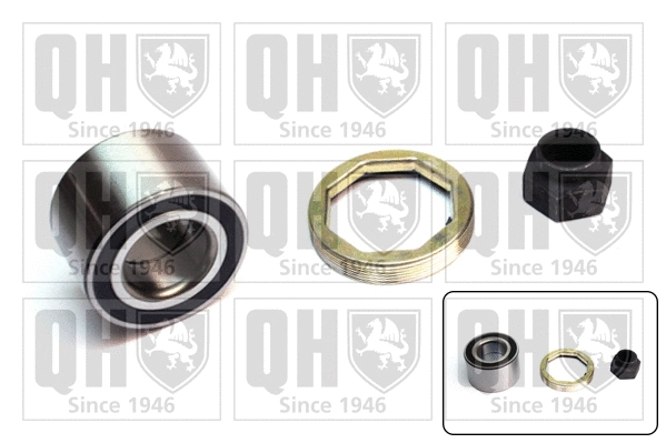 Kit de roulements de roue QUINTON HAZELL QWB529