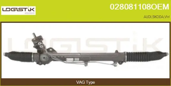 Crémaillère de direction LGK 028081108OEM