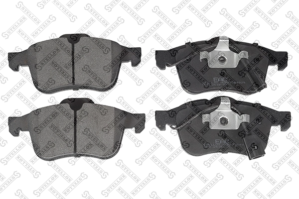 Kit de plaquettes de frein, frein à disque STELLOX 000 261B-SX