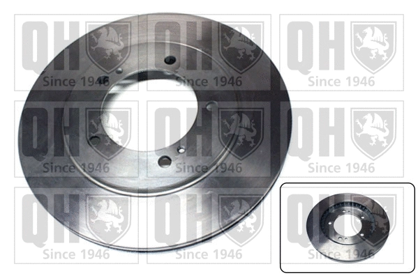 Disque de frein QUINTON HAZELL BDC5373